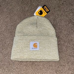 yellow carhartt beanie
